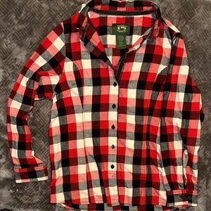 Buffalo Plaid Men's Casual Button Down Shirt